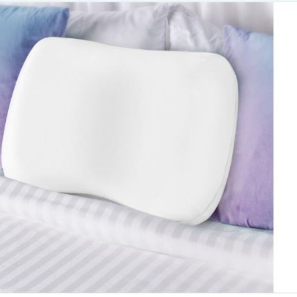 Dream Serenity Side Sleeper Memory Foam Pillow, Standard - White NWT